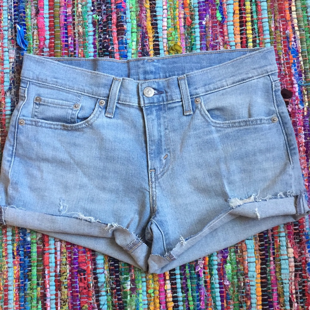 Levis jean shorts Cut offs